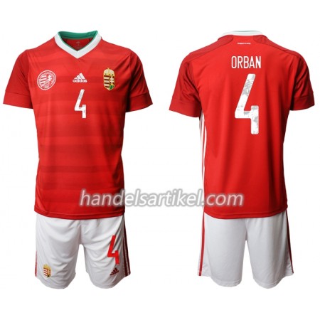 Ungarn ORBAN 4 Kinder Heim Trikotsatz 2020 Kurzarm (+ Kurze Hosen)